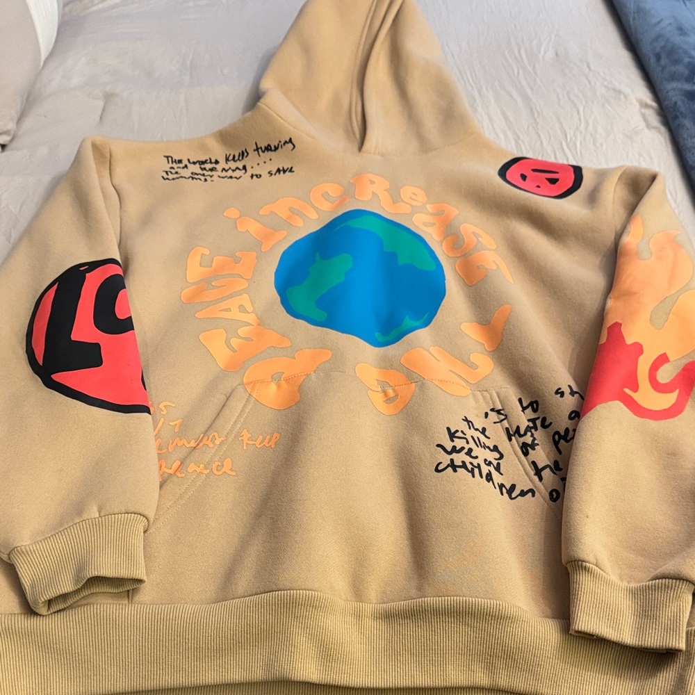 PacSun Beige Hoodie